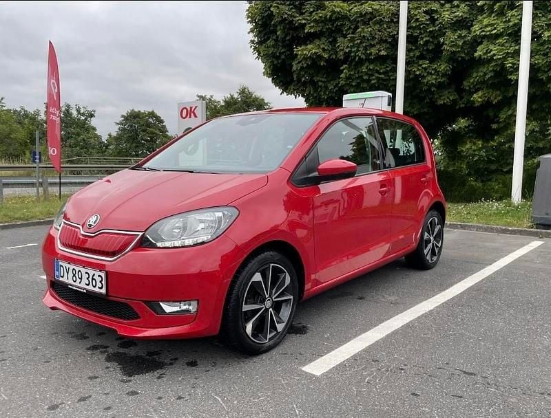 Rød Brugt 2020 Skoda Citigo-e IV Style Hatchback | 97.000 kr. - Billede 1/1