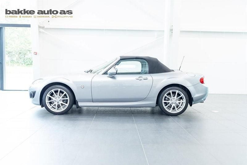 Brugt Mazda MX5 160 HK (117 kW) 2011 Sølvmetal Cabriolet