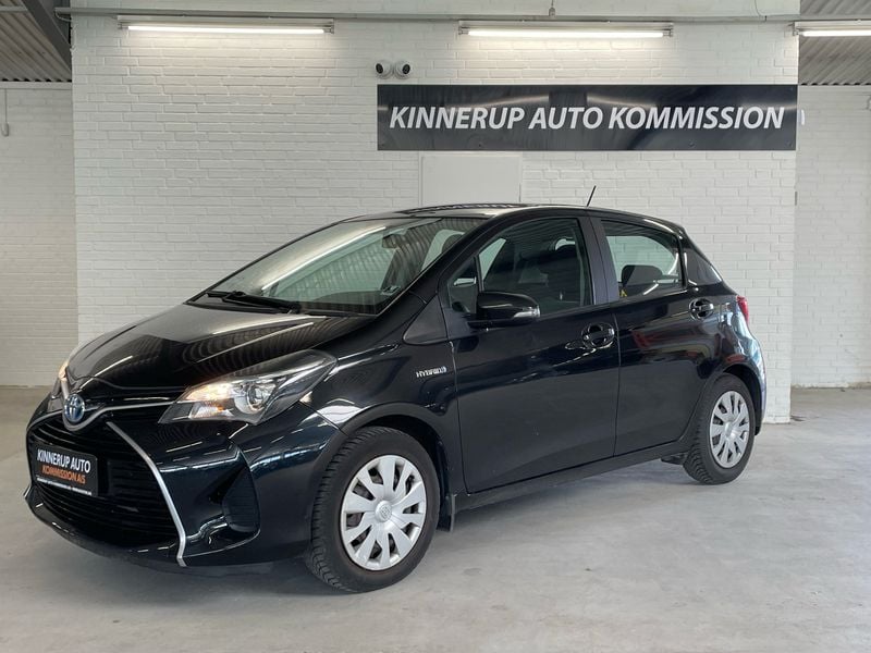 Sort Brugt 2016 Toyota Yaris Hybrid H2 Hatchback | 99.900 kr. (God pris) - Billede 1/4