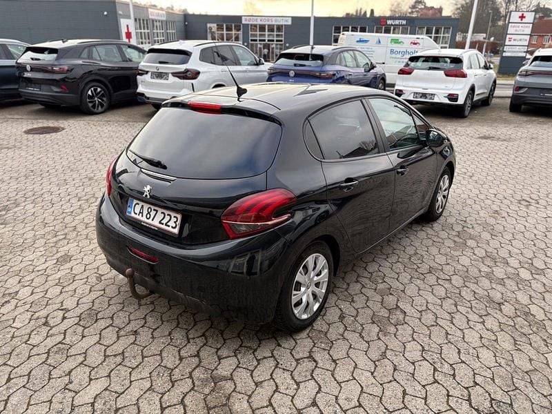 Brugt Peugeot 208 Active 82 HK (60 kW) 2018 Sortmetal Hatchback