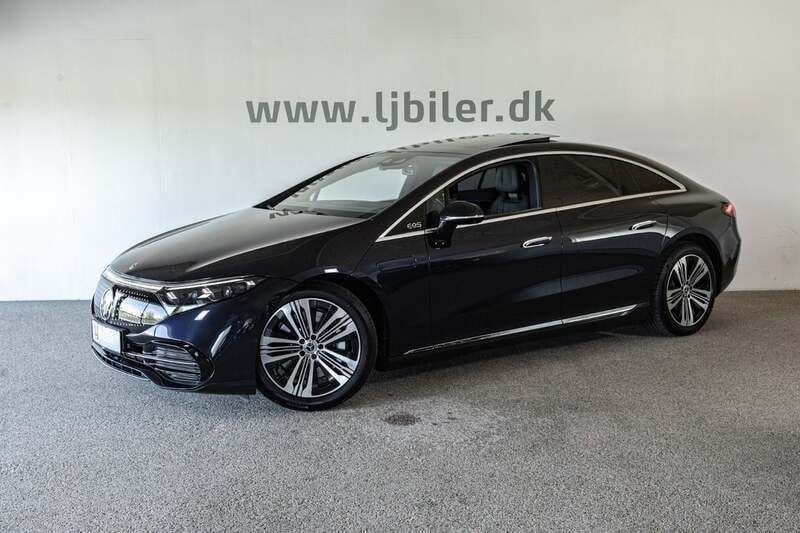 Mørkblåmetal Brugt 2022 Mercedes EQS350 Sedan | 569.800 kr. - Billede 1/4