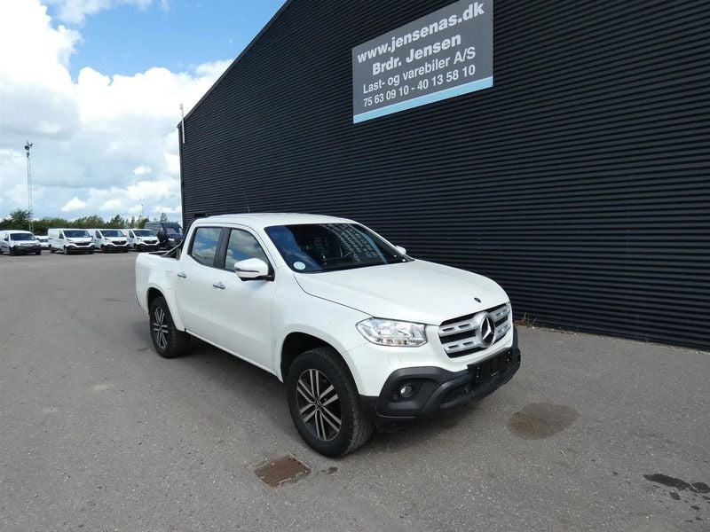 Hvid Brugt 2019 Mercedes X250 Afhentning | 255.000 kr. - Billede 1/4