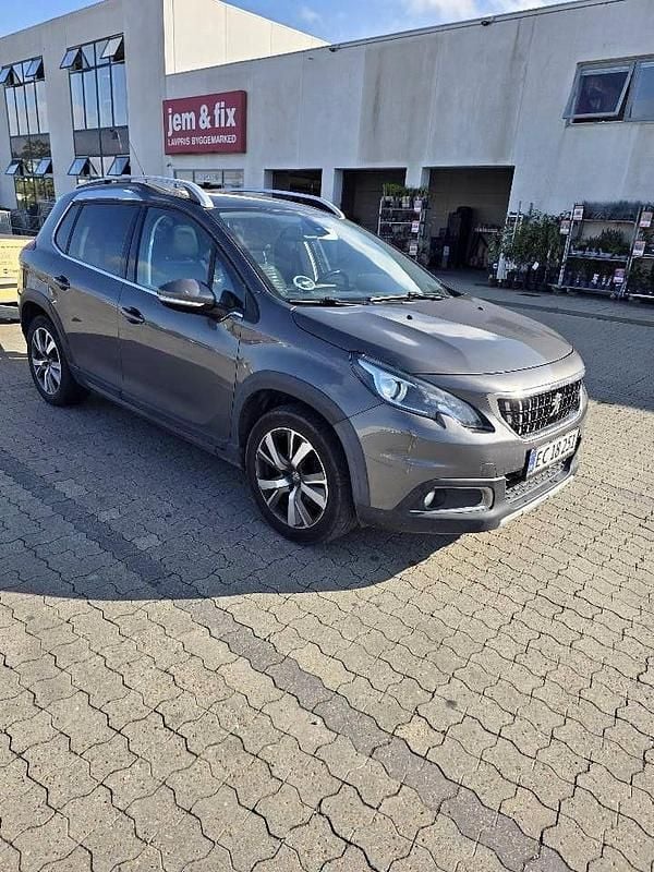 Brugt Peugeot 2008 Allure 99 HK (72 kW) 2018 Grå SUV