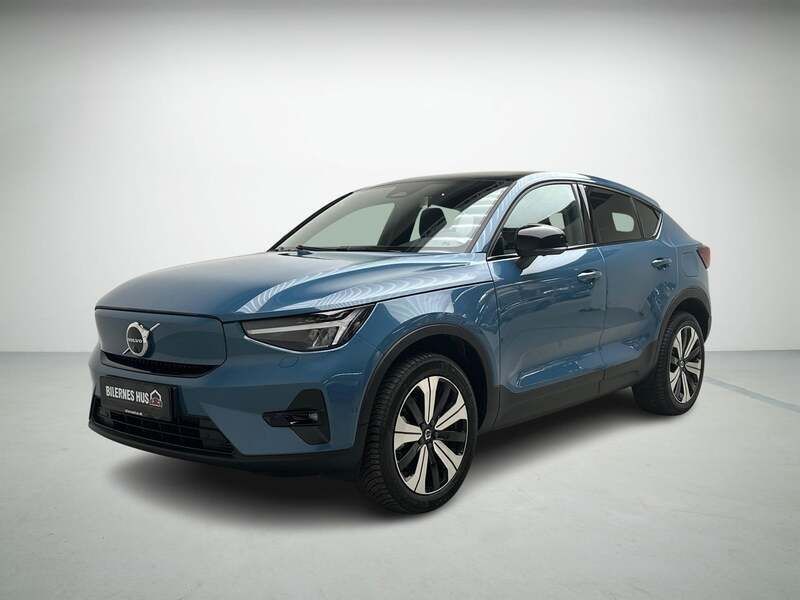 Blåmetal Brugt 2022 Volvo C40 Ultimate SUV | 289.900 kr. (God pris) - Billede 1/4