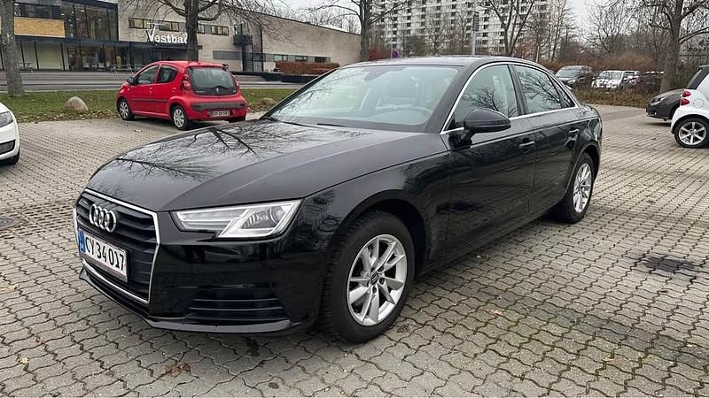 Brugt Audi A4 190 HK (139 kW) 2017 Sort Sedan