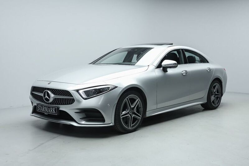 Sølv Brugt 2018 Mercedes CLS450 AMG Coupe | 559.900 kr. - Billede 1/4