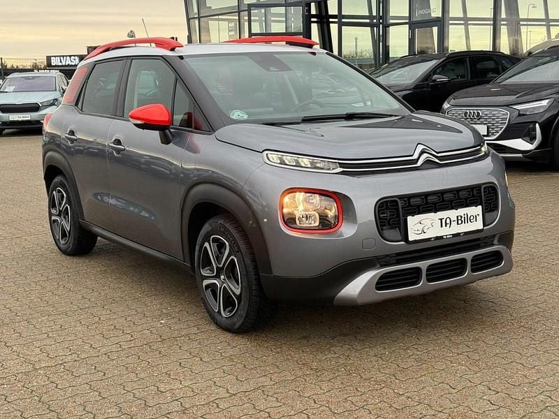 Gråmetal Brugt 2019 Citroën C3 Aircross PureTech SUV | 114.900 kr. (God pris) - Billede 1/4