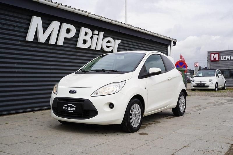 Hvid Brugt 2011 Ford Ka Titanium Hatchback | 24.900 kr. (God pris) - Billede 1/4
