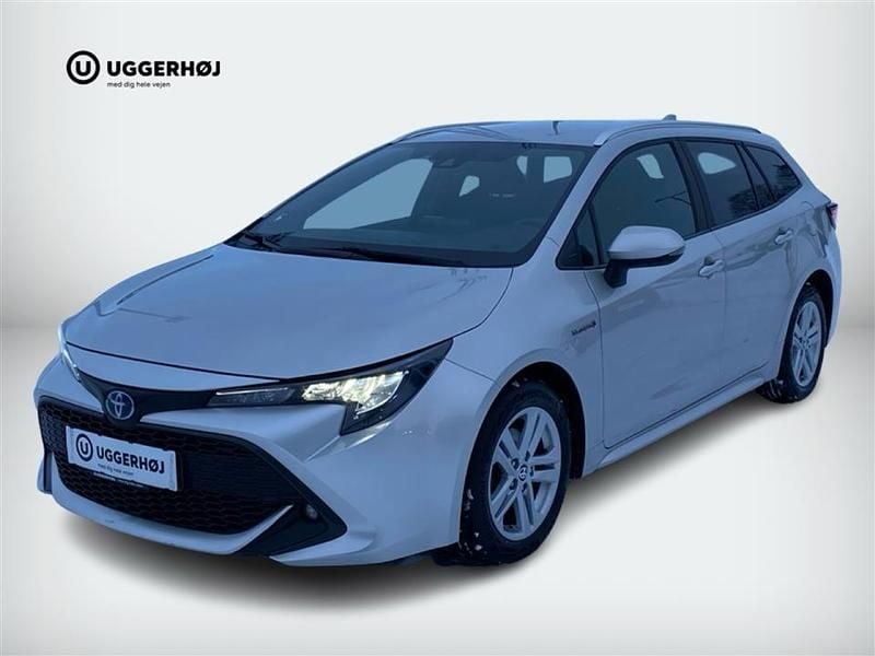Sølvmetal Brugt 2021 Toyota Corolla H3 Smart Stationcar | 193.000 kr. (God pris) - Billede 1/4