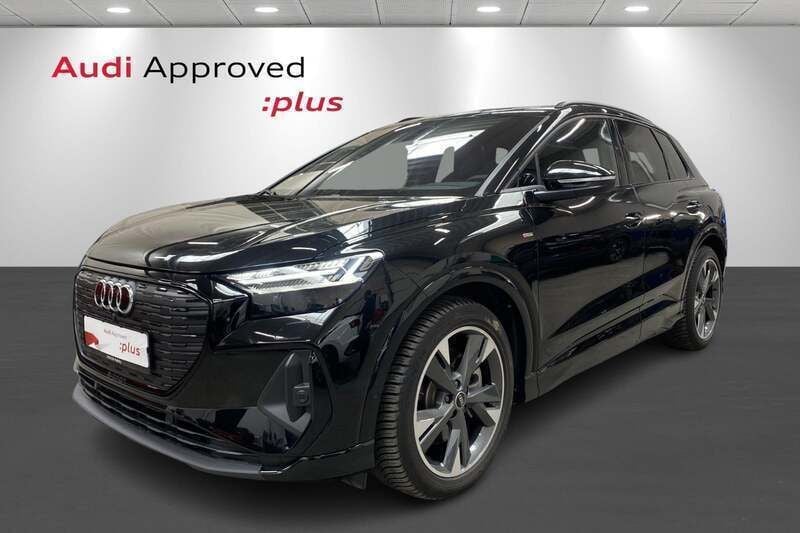 Sortmetal Brugt 2024 Audi Q4 e-tron Advanced Plus SUV | 439.900 kr. - Billede 1/4