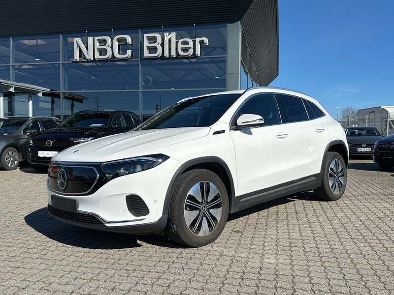 Hvid Brugt 2022 Mercedes EQA250 Electric Art SUV | 264.780 kr. (Fair pris) - Billede 1/4