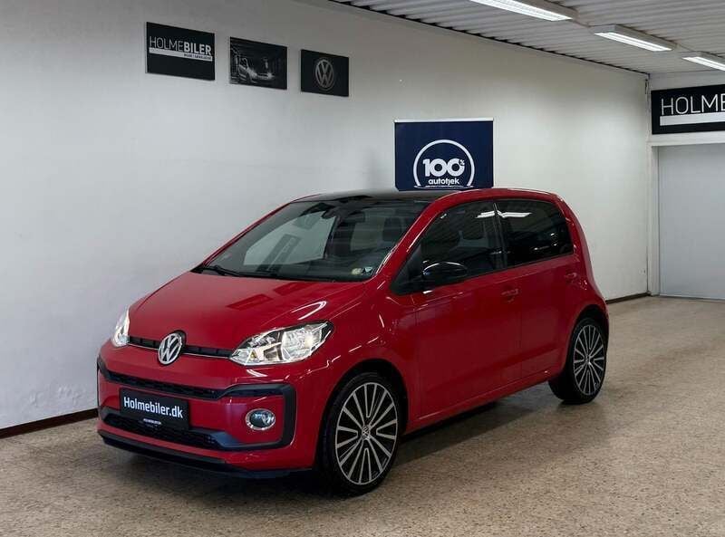 Rød Brugt 2017 VW up! high up! Hatchback | 79.800 kr. (Fair pris) - Billede 1/4