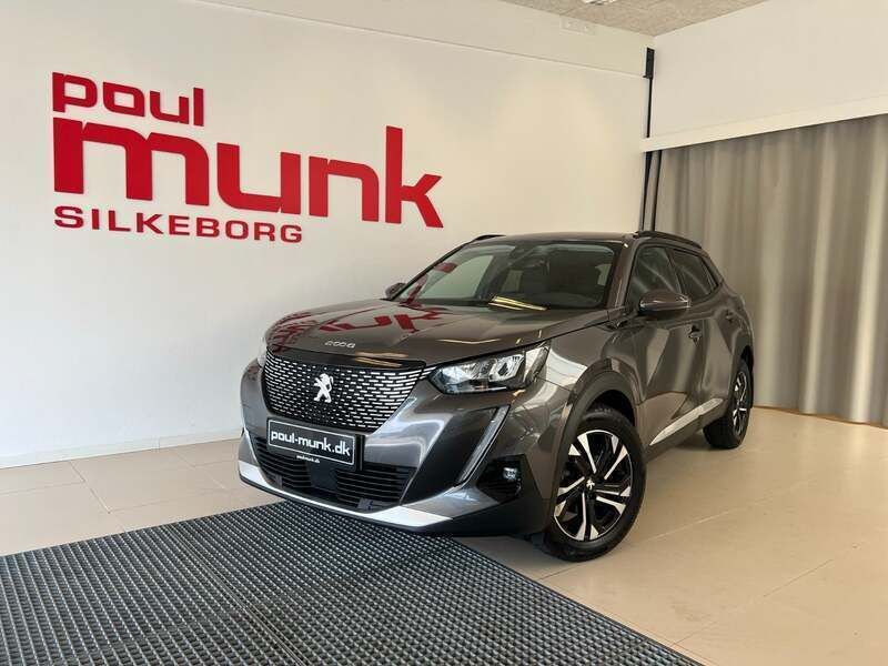 Gråmetal Brugt 2021 Peugeot 2008 Allure SUV | 164.990 kr. (Fair pris) - Billede 1/4