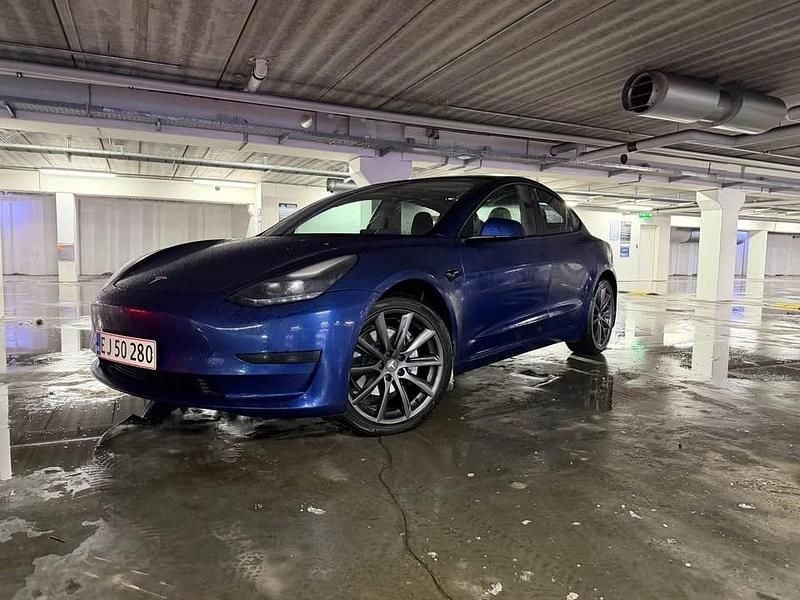 Brugt Tesla Model 3 RWD 208 kW (283 HK) 2023 Blå Sedan