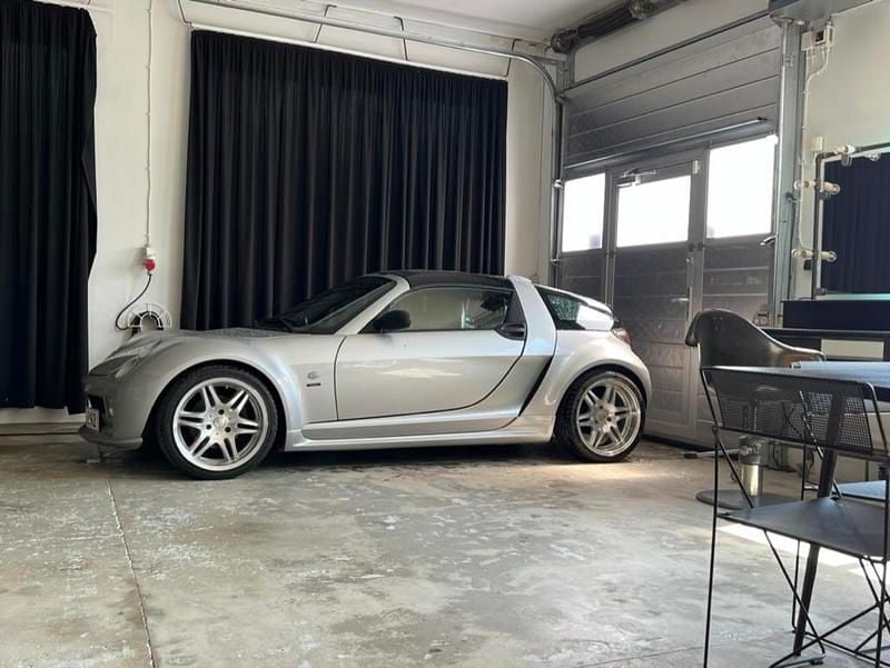 Sølv Brugt 2005 Smart Roadster Brabus Cabriolet | 140.000 kr. - Billede 1/4