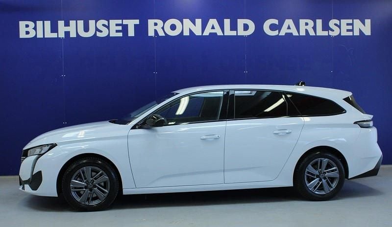 Hvidmetal Brugt 2024 Peugeot 308 Allure Stationcar | 279.900 kr. (Fair pris) - Billede 1/4