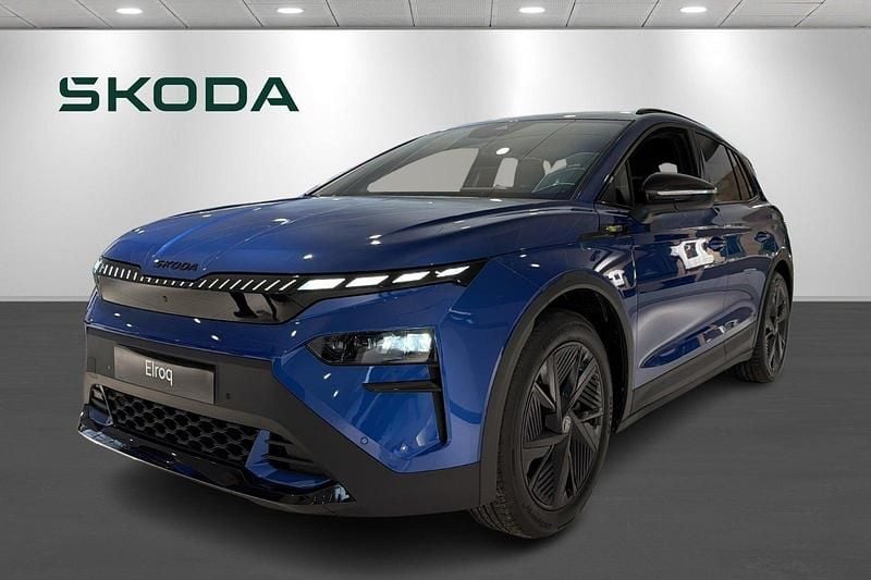 Blå Ny 2026 Skoda Elroq RS SUV | 407.980 kr. (Fair pris) - Billede 1/4