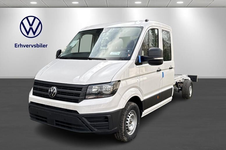 Hvid Ny 2025 VW Crafter Van | 357.900 kr. - Billede 1/4