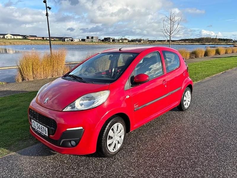 Rød Brugt 2013 Peugeot 107 Hatchback | 25.200 kr. (Fair pris) - Billede 1/4