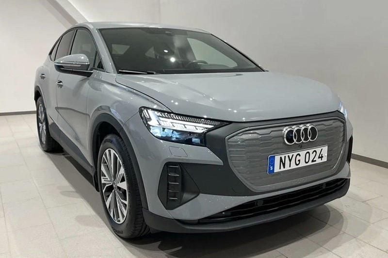 Grå Brugt 2022 Audi Q4 Sportback e-tron Advanced SUV | 229.900 kr. (God pris) - Billede 1/3