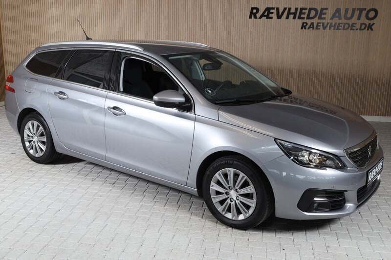 Grå Brugt 2021 Peugeot 308 Allure Stationcar | 189.900 kr. (Dyr) - Billede 1/4