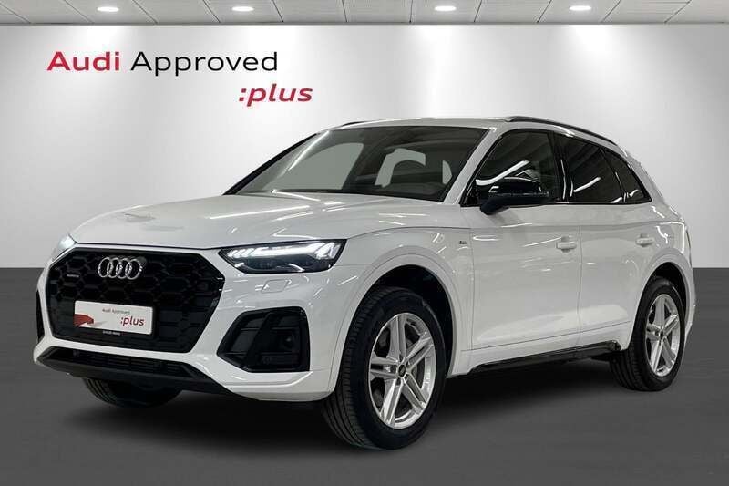 Hvid Brugt 2024 Audi Q5 S-Line SUV | 554.900 kr. (Fair pris) - Billede 1/4
