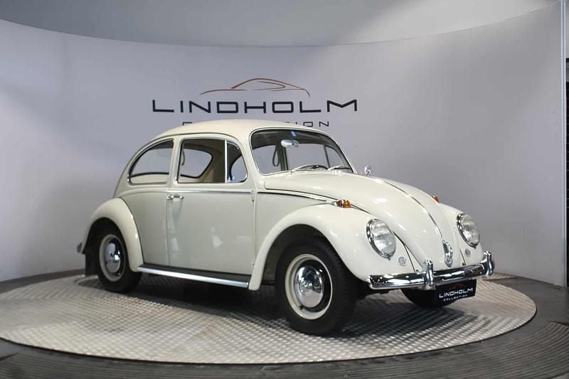Hvid Brugt 1966 VW Beetle | 109.900 kr. - Billede 1/4