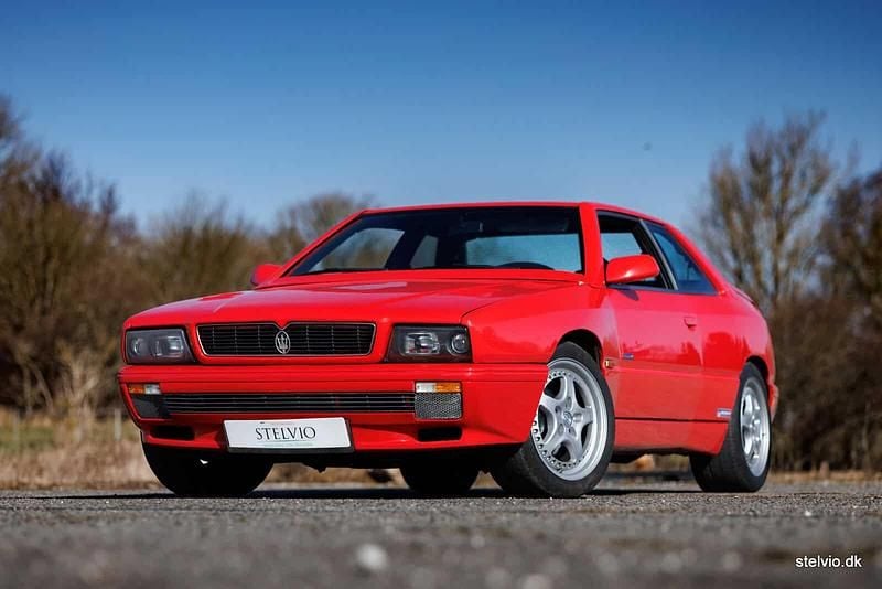 Brugt Maserati Ghibli 328 HK (241 kW) 2001 Rød Coupe