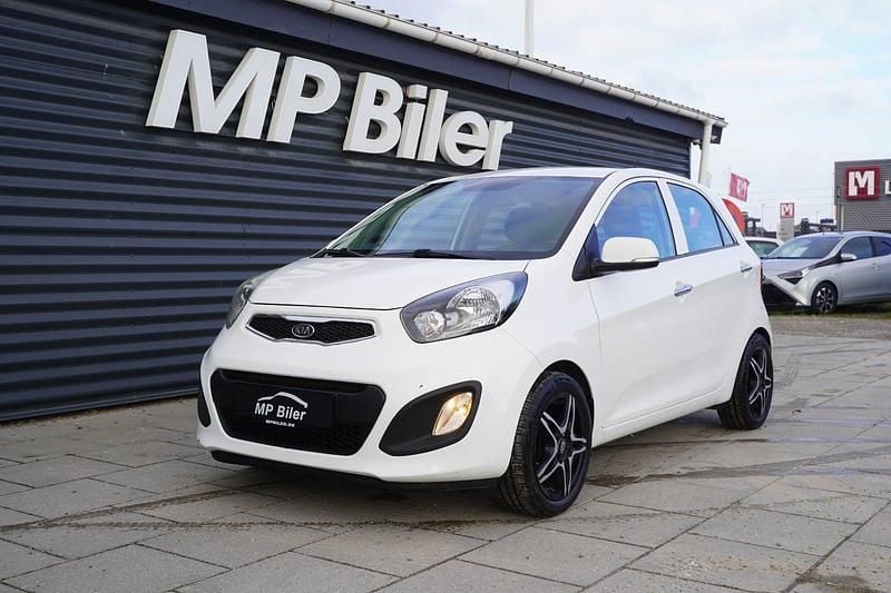 Hvid Brugt 2011 Kia Picanto Motion Hatchback | 24.900 kr. (Super pris) - Billede 1/4