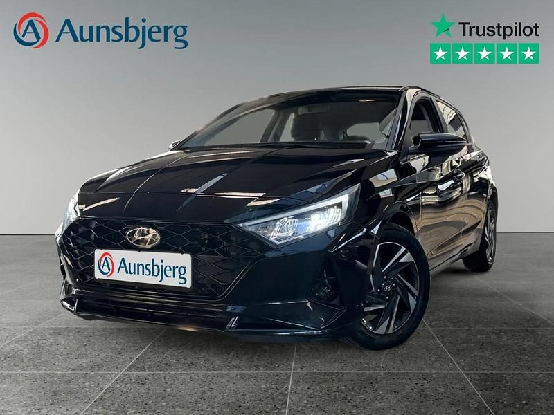 Sort Brugt 2022 Hyundai i20 Advanced Hatchback | 149.500 kr. (Fair pris) - Billede 1/4