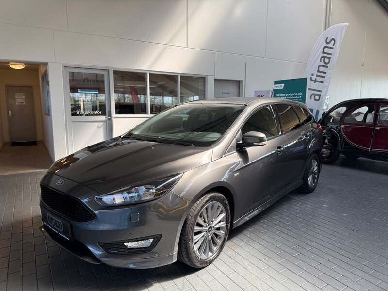 Koksmetal Brugt 2018 Ford Focus ST-Line Stationcar | 129.800 kr. (Fair pris) - Billede 1/4