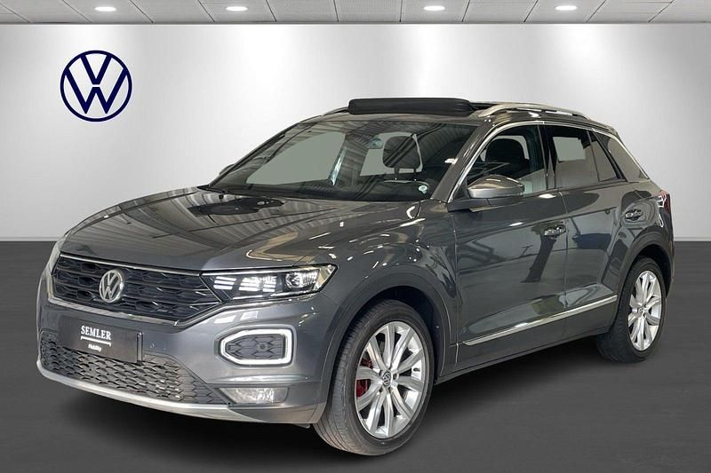 Gråmetal Brugt 2019 VW T-Roc Sport SUV | 239.900 kr. (Fair pris) - Billede 1/4