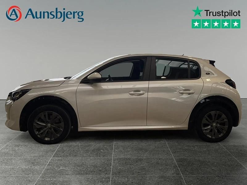 Brugt Peugeot e-208 Active 100 kW (136 HK) 2021 Perlemorshvid Hatchback