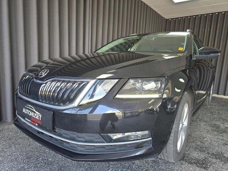 Sortmetal Brugt 2018 Skoda Octavia Ambition Stationcar | 178.900 kr. (God pris) - Billede 1/4