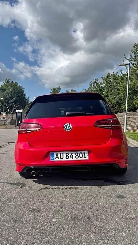Rød Brugt 2015 VW Golf VII R-line Stationcar | 140.000 kr. (Fair pris) - Billede 1/4