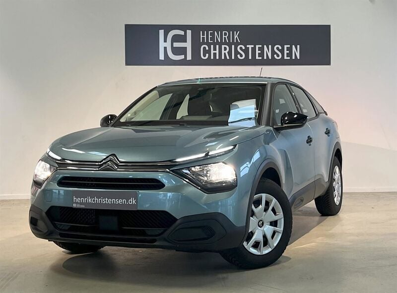 Blå olbia metallic Brugt 2023 Citroën C4 PureTech Hatchback | 179.900 kr. (Super pris) - Billede 1/4