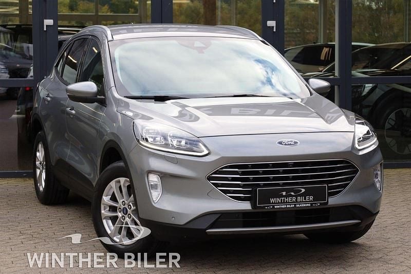 Sølvmetal Brugt 2023 Ford Kuga Titanium X SUV | 199.900 kr. (Fair pris) - Billede 1/4
