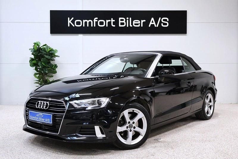 Sortmetal Brugt 2019 Audi A3 Cabriolet Sport Cabriolet | 289.800 kr. - Billede 1/4