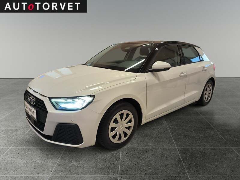 Hvid Brugt 2019 Audi A1 Sportback Advanced Hatchback | 179.700 kr. - Billede 1/4