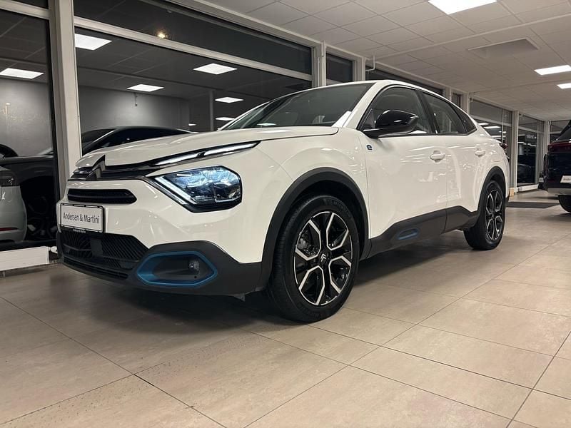 Hvid Brugt 2023 Citroën e-C4 Feel Hatchback | 144.900 kr. (Fair pris) - Billede 1/4