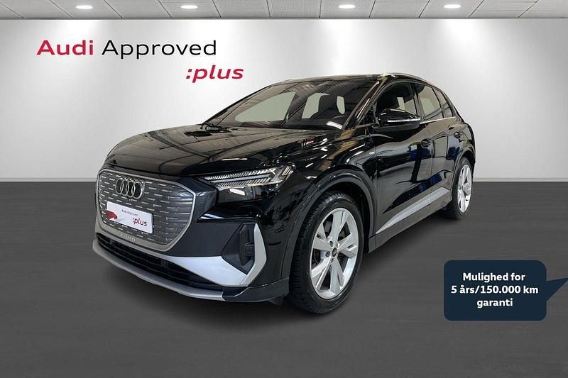 Sortmetal Brugt 2024 Audi Q4 e-tron Advanced SUV | 409.900 kr. (Dyr) - Billede 1/4
