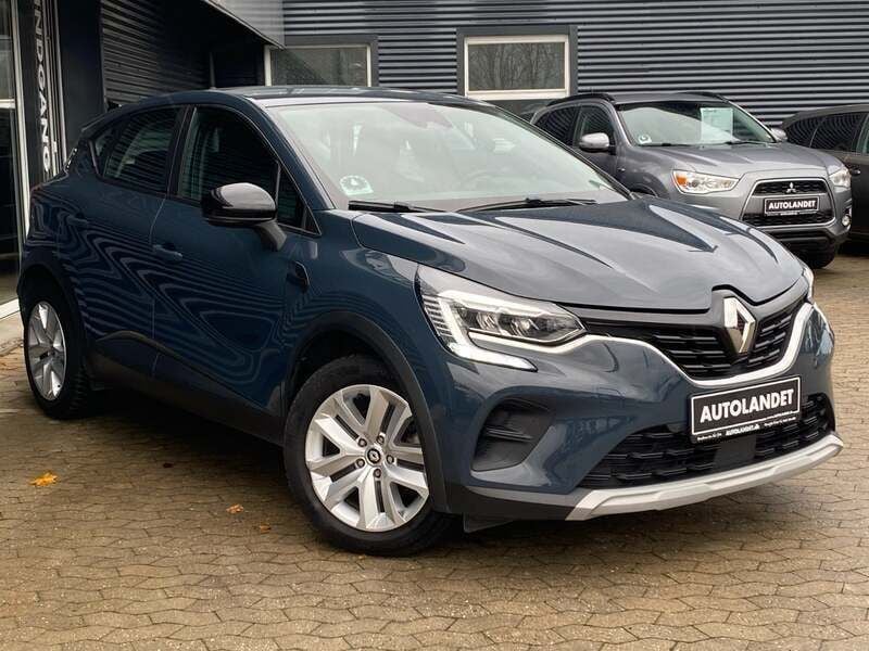 Blå Brugt 2021 Renault Captur Zen SUV | 144.800 kr. (God pris) - Billede 1/4
