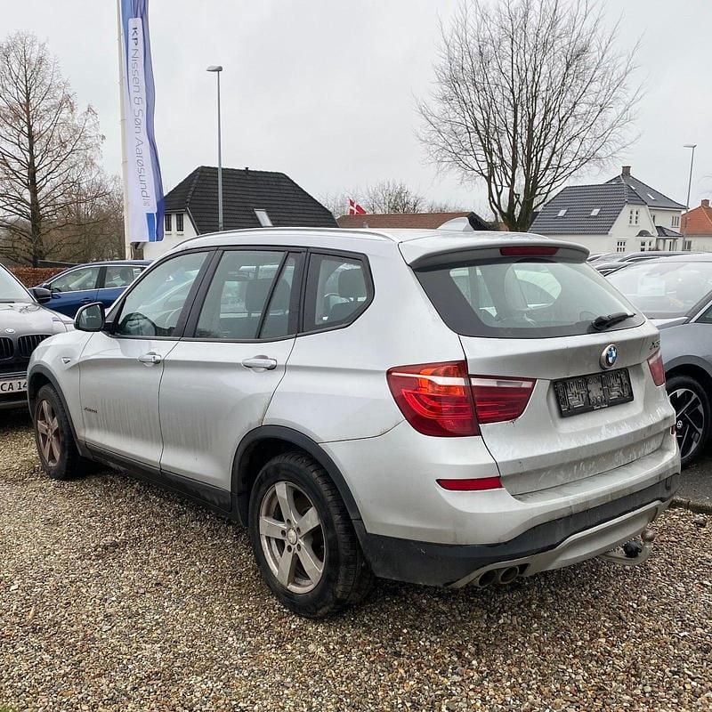 Brugt BMW X3 258 HK (189 kW) 2015 Sølvmetal SUV