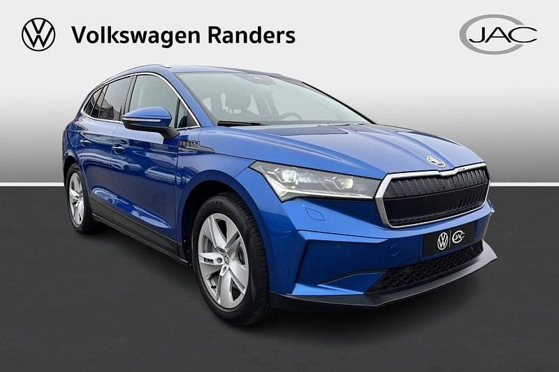 Blå Brugt 2021 Skoda Enyaq iV SUV | 229.900 kr. (God pris) - Billede 1/4