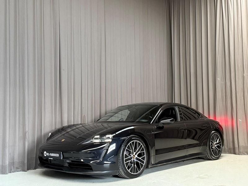 Sortmetal Brugt 2021 Porsche Taycan Performance Package Sedan | 519.900 kr. - Billede 1/4