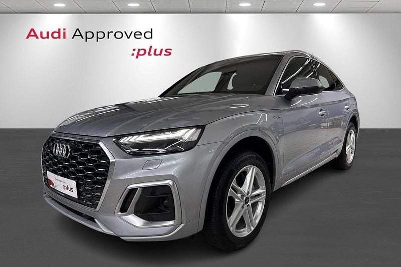 Brugt Audi Q5 Sportback S-Line 299 HK (219 kW) 2023 Sølvmetal SUV