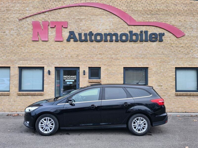 Sortmetal Brugt 2015 Ford Focus Stationcar | 89.900 kr. (Lidt for dyr) - Billede 1/4