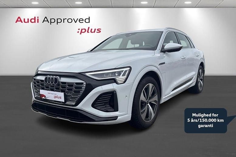Hvidmetal Brugt 2024 Audi Q8 e-tron S-Line SUV | 594.900 kr. (Fair pris) - Billede 1/4