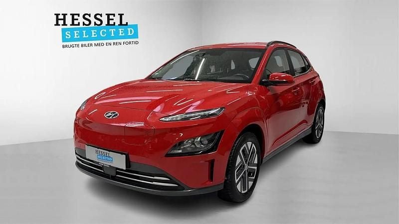 Rød Brugt 2022 Hyundai Kona Essential SUV | 132.900 kr. (God pris) - Billede 1/4