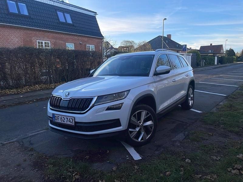 Hvid Brugt 2018 Skoda Kodiaq Style SUV | 289.900 kr. - Billede 1/4